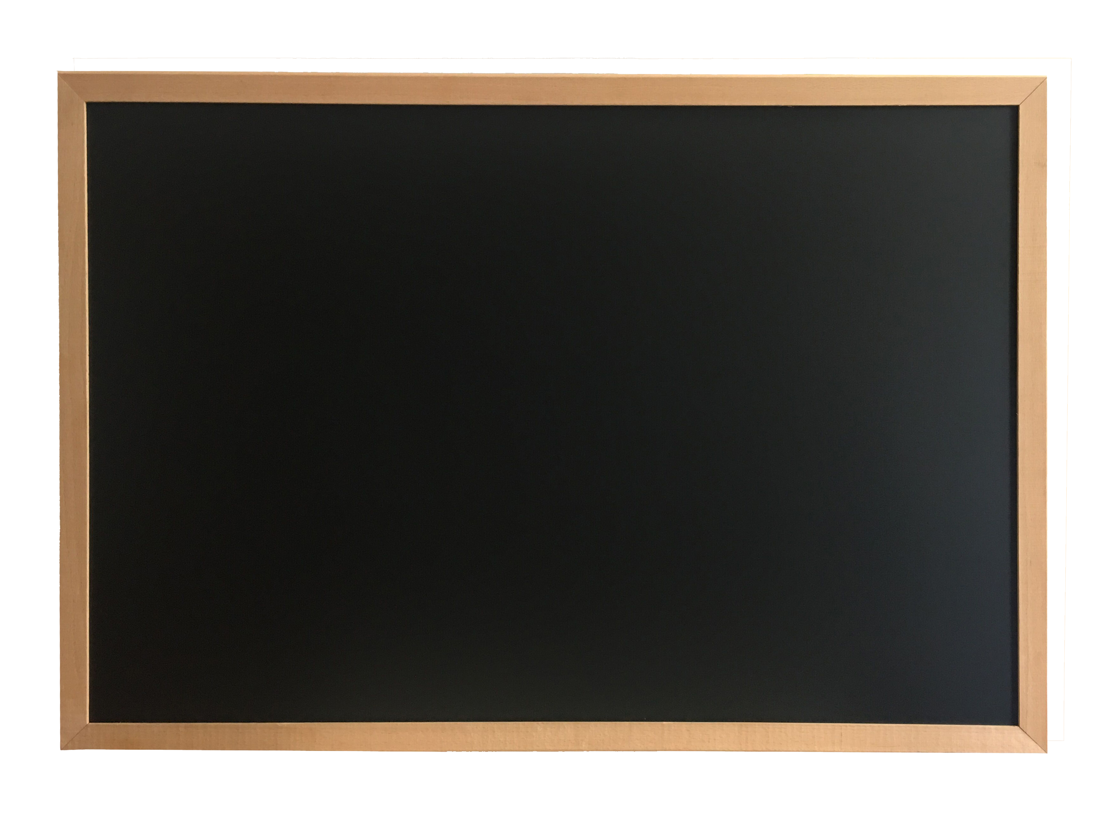 Wood edge blackboard
